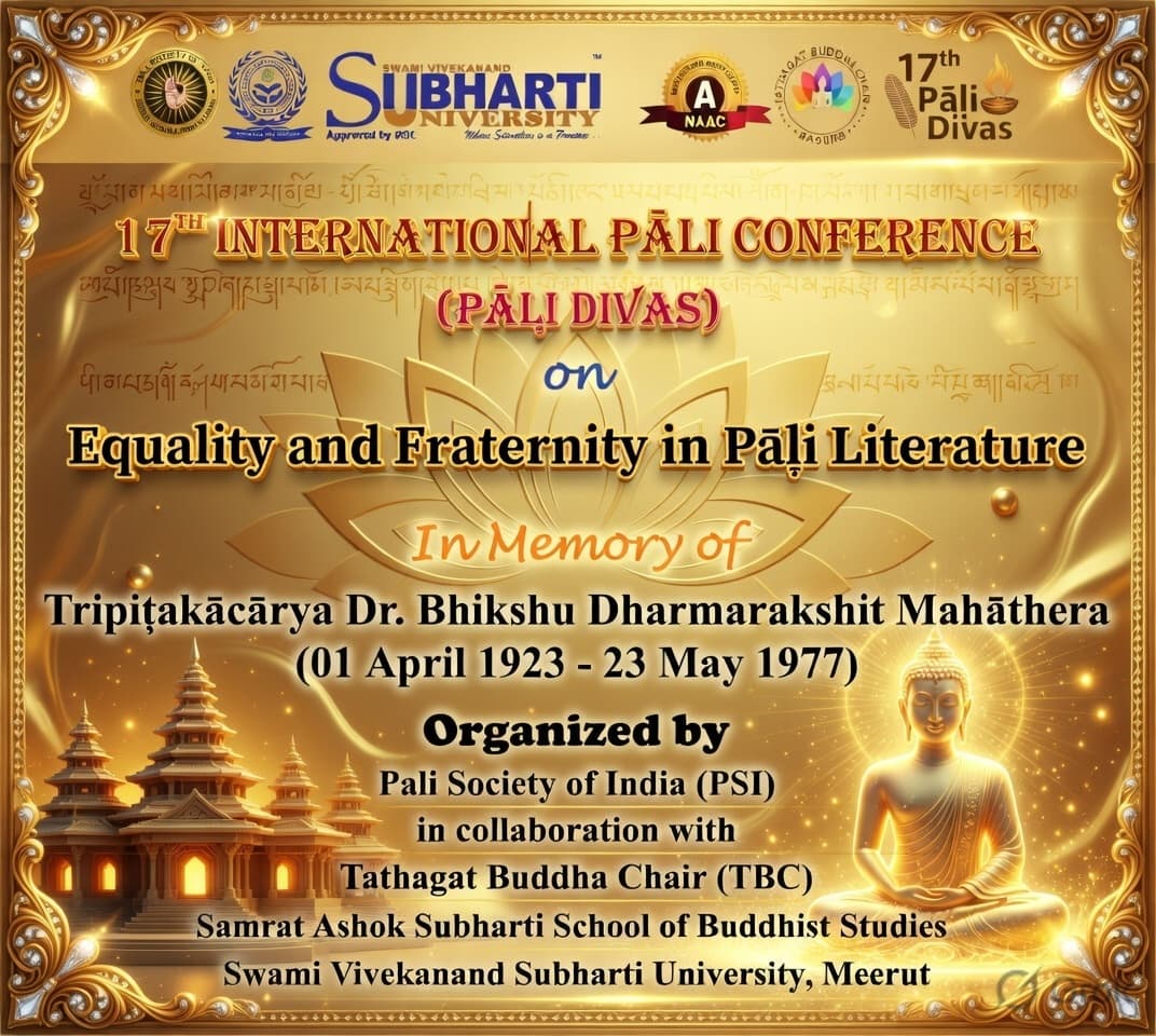 17th International Pāḷi Diwas Celebration 2026